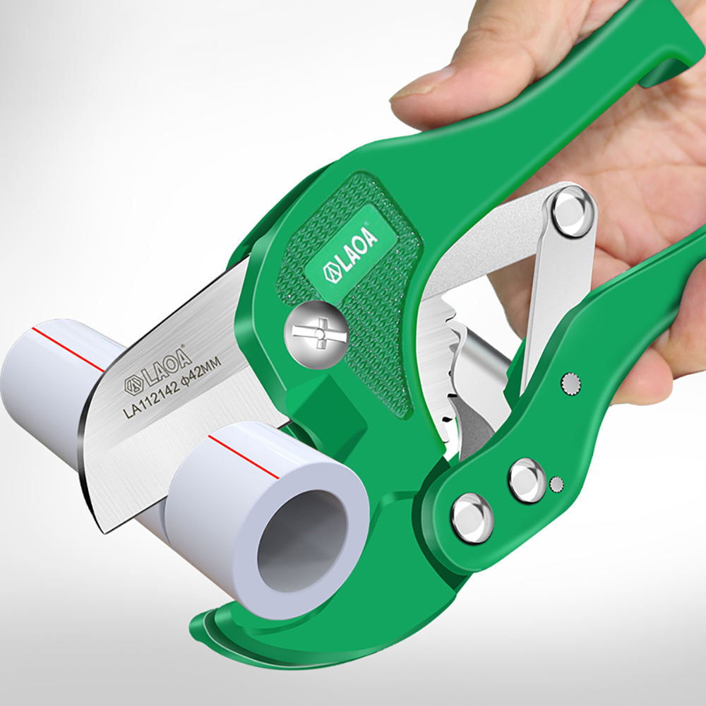 Pipe Cutter Ratchet - Pemotong Pipa LAOA 42mm, Paduan Aluminium