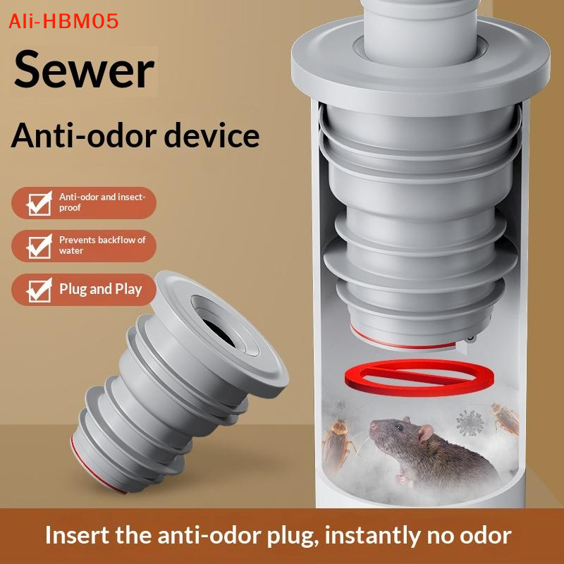 Drain Pipe Clip - (HB05) Cincin Segel Saluran Pembuangan Kamar