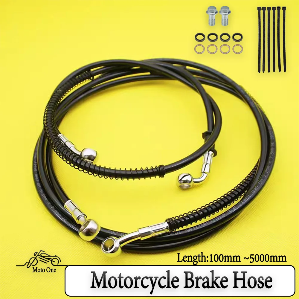 Flexible Hose Braided - Selang rem motor, 10cm ~ 500cm