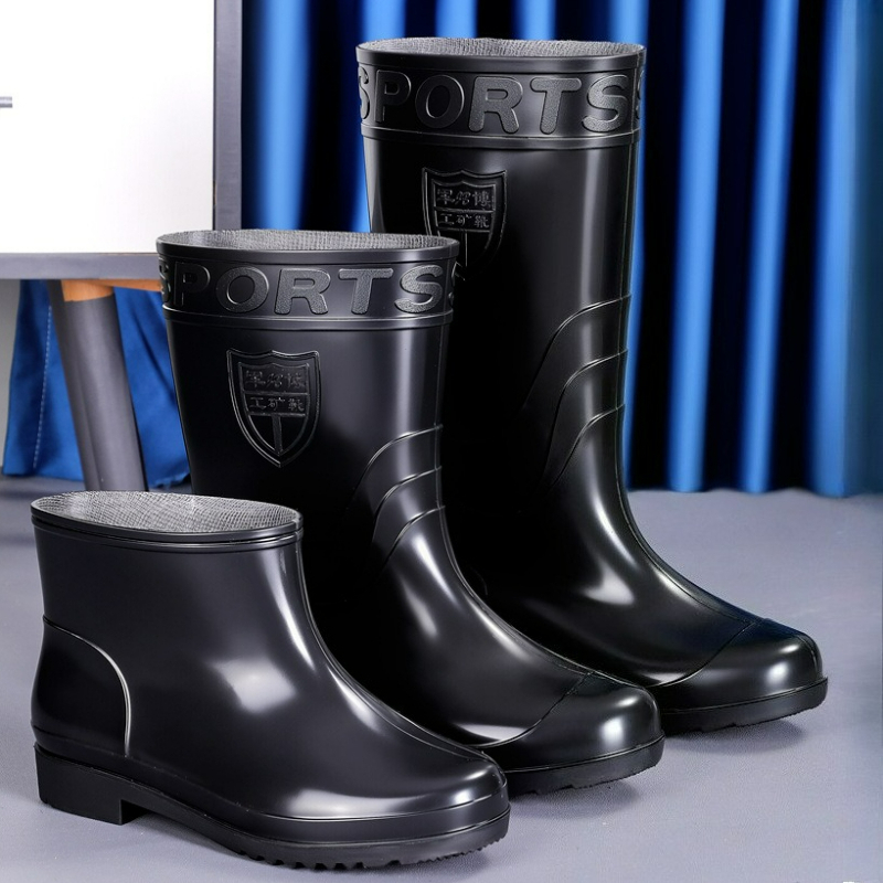 Pipe Bending Spring - Sepatu Bot Hujan Pria Sepatu Bot