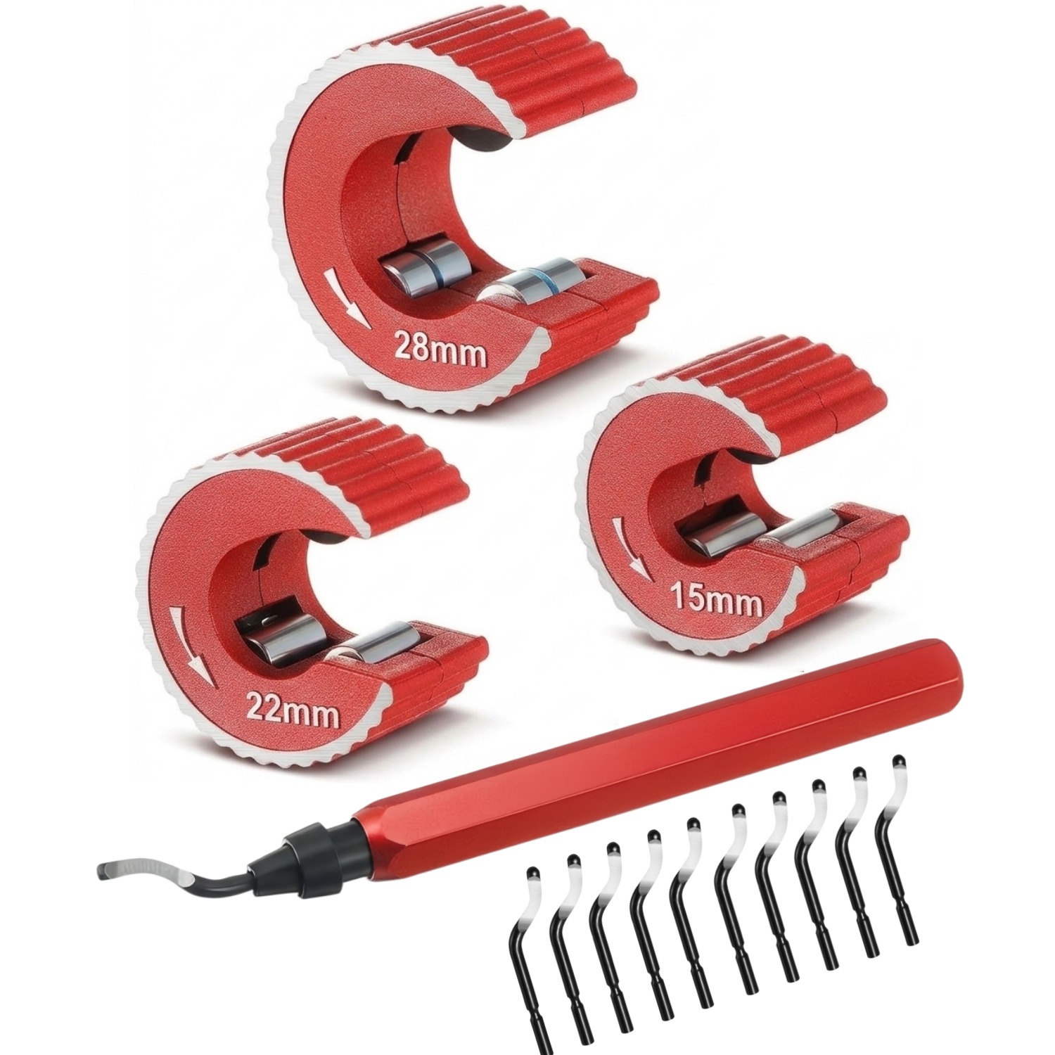 Pipe Cutter Ratchet - Set Pemotong Pipa Tembaga 3 Buah