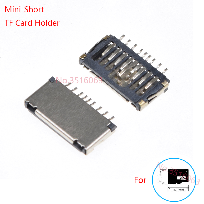 Push Fit Connector - 5/10 Buah Soket Konektor Tempat Kartu