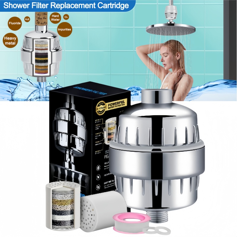 Shower Valve Cartridge - Filter Kepala Pancuran Output Tinggi 15/20