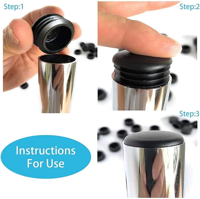 8 Buah Tutup Ujung Pipa Plasti - Plastic Pipe Clip ulasan dan harga