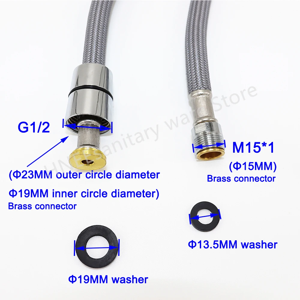 Selang air nilon kepang fleksi - Flexible Hose Braided ulasan dan harga
