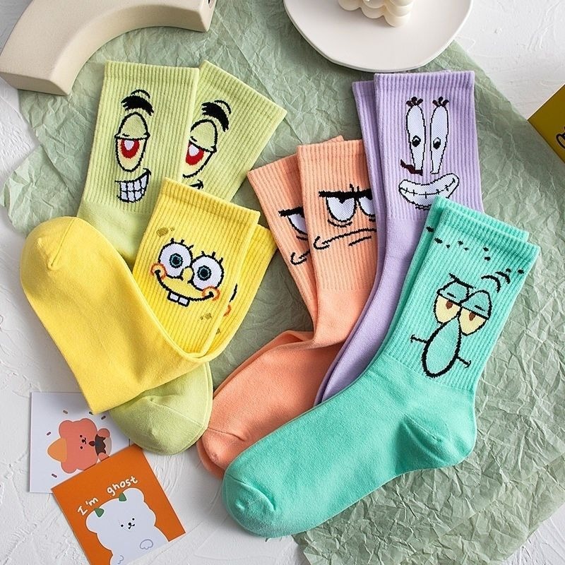 Kaus Kaki Katun SpongeBob Squa - Pipe Bending Spring ulasan dan harga