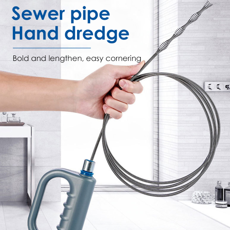 10M Drain Unblocker Batang Fle - Drain Snake Flexible ulasan dan harga