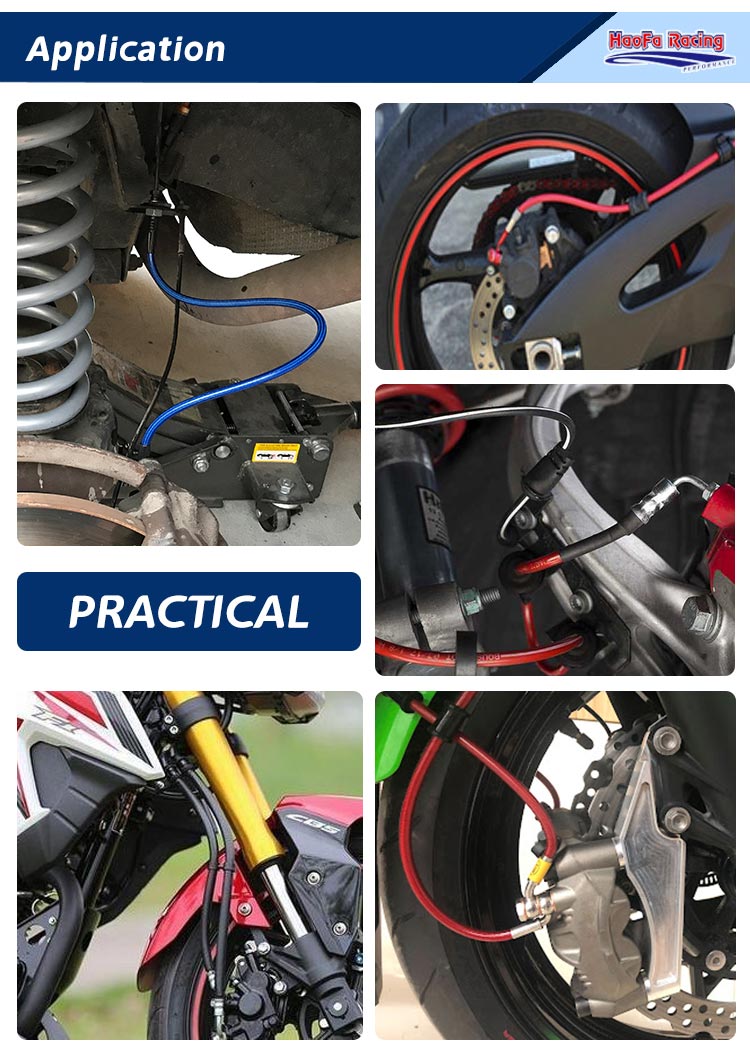Selang Rem Motor AN3 PTFE ID 3 - Flexible Hose Braided ulasan dan harga