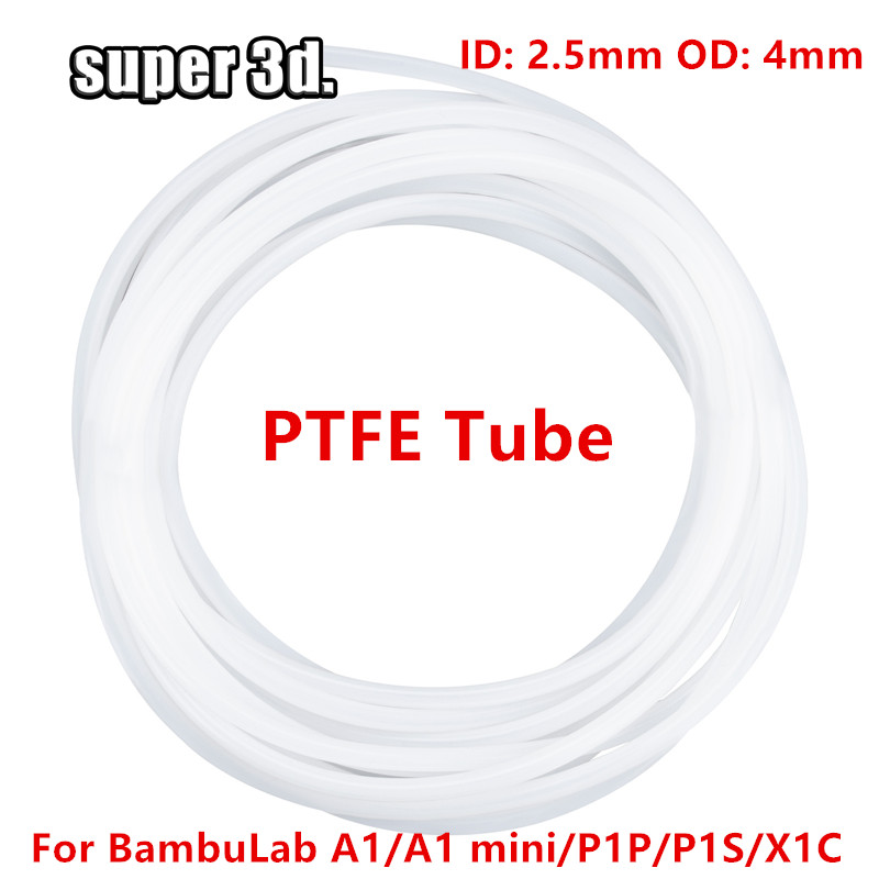1/2/50M Tabung PTFE Bambu Lab  - Ptfe Tape Thread ulasan dan harga