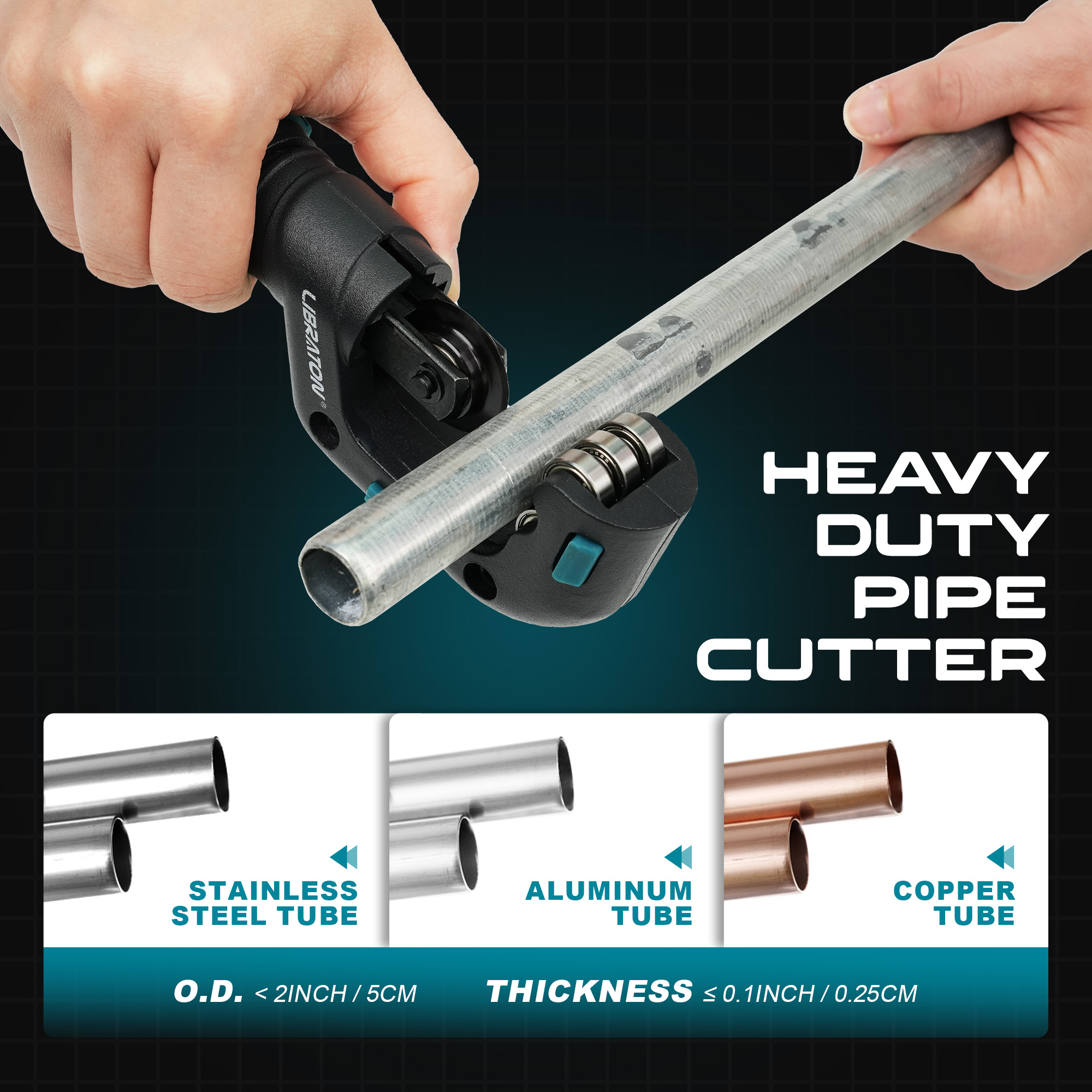 Pemotong Pipa LIBRATON dengan  - Pipe Cutter Ratchet ulasan dan harga