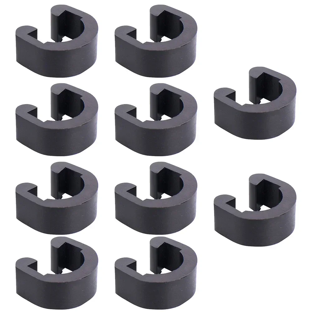 10 buah sepeda c-klip gesper k - Plastic Pipe Clip ulasan dan harga