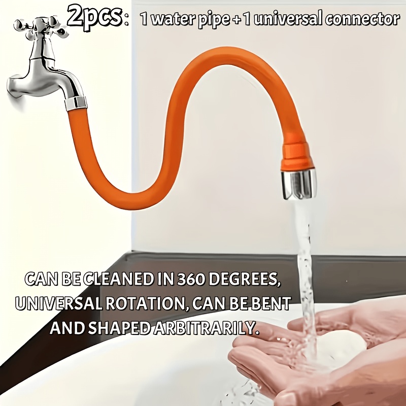 Pemanjang Keran Lipat 2-in-1 d - Flexible Hose Braided ulasan dan harga