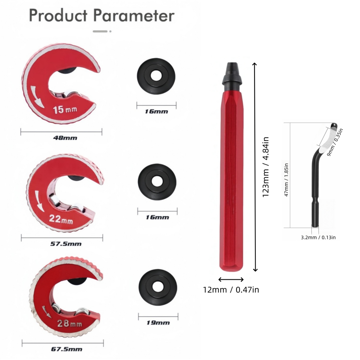 Set Pemotong Pipa Tembaga 3 Bu - Pipe Cutter Ratchet ulasan dan harga