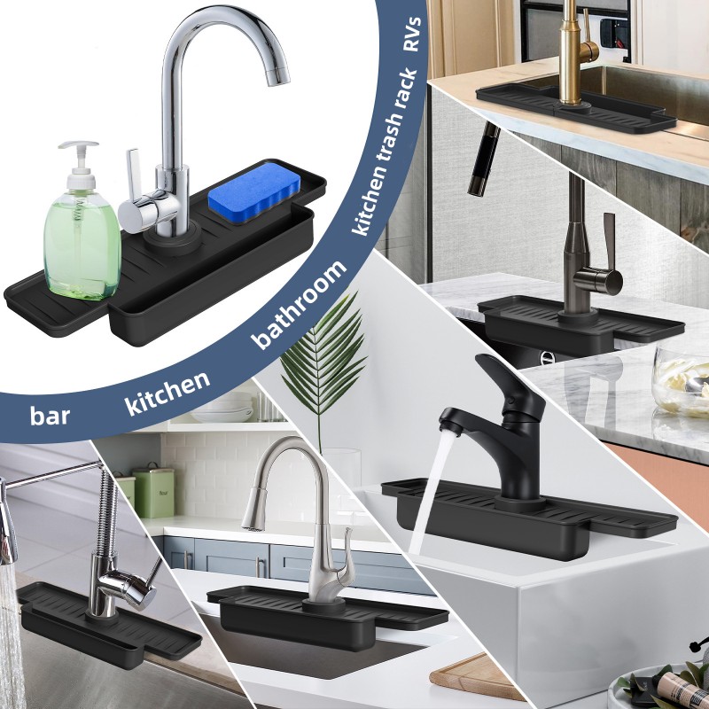 Rak wastafel silikon ditingkat - Silicone Tap Washer ulasan dan harga