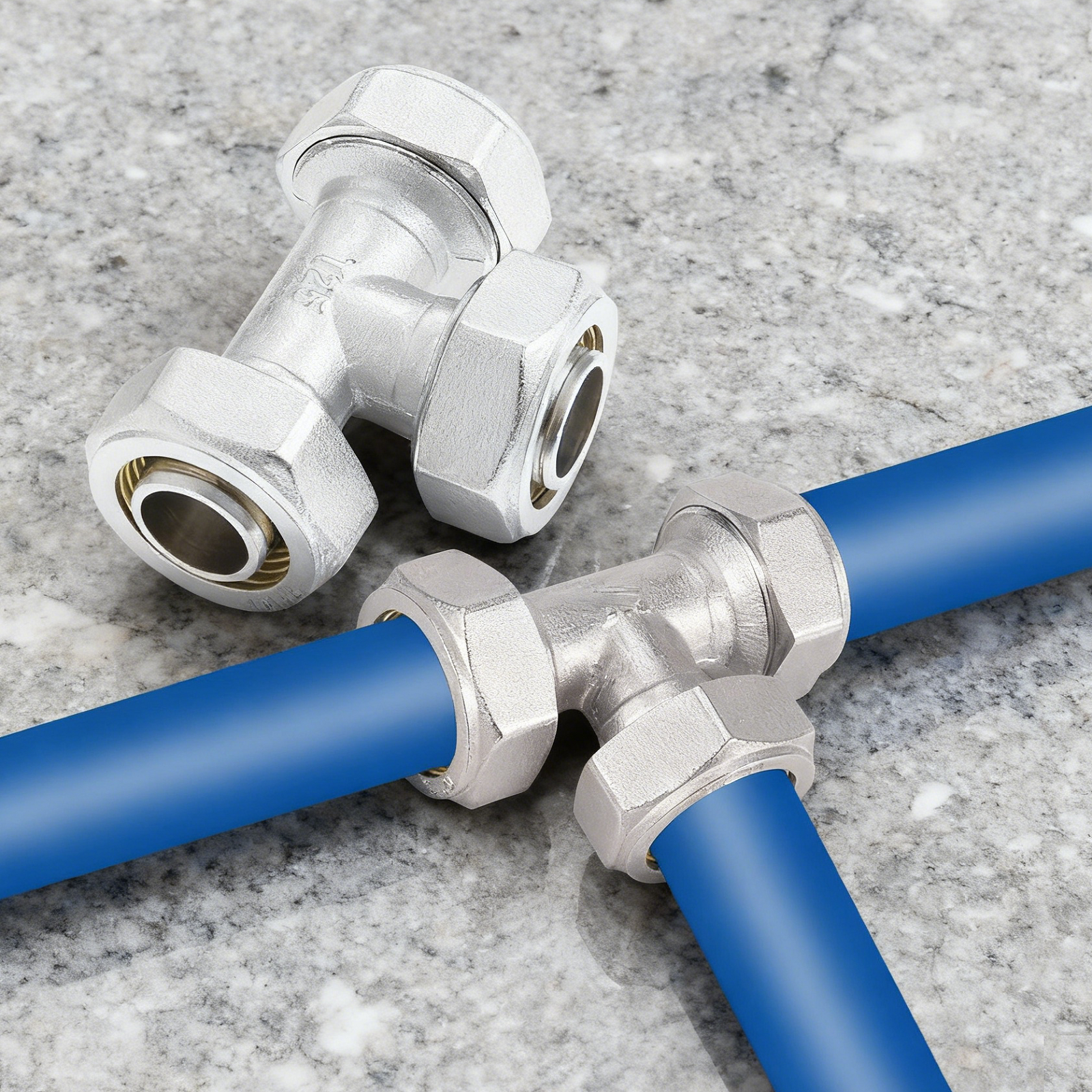 2 Buah Sambungan Pipa Fitting  - Compression Fitting Brass ulasan dan harga
