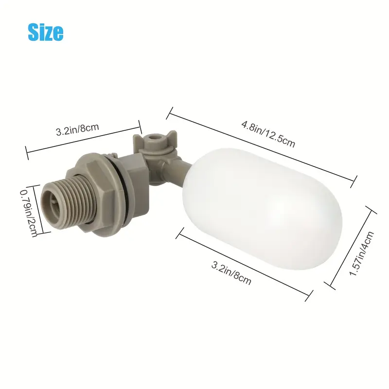 4 Buah Katup Bola Apung Air Pl - Float Ball Valve ulasan dan harga