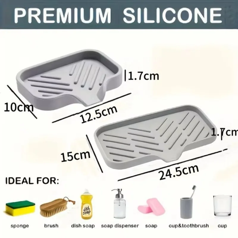 Tempat Sabun Silikon Self Drai - Silicone Tap Washer ulasan dan harga