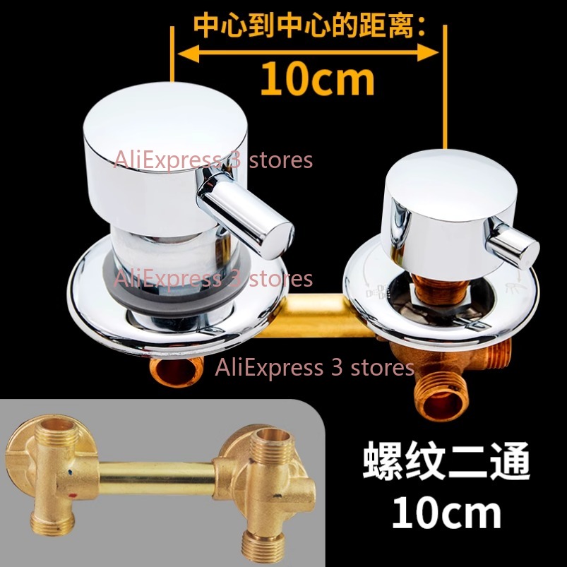 Baru 2/3/4/5 Cara Outlet 10Cm  - Basin Mixer Cartridge ulasan dan harga